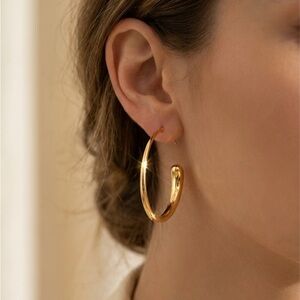 Lucky Brand Gold Hoop Earrings